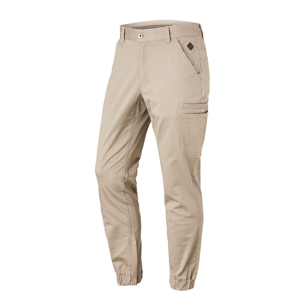 Hammer + Field Workwear Seam Pocketed Stretch Cuffed Pant - Tan